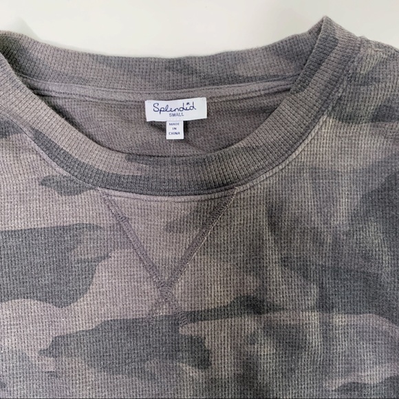 SPLENDID CAMO SWEATSHIRT - Picture 7 of 11